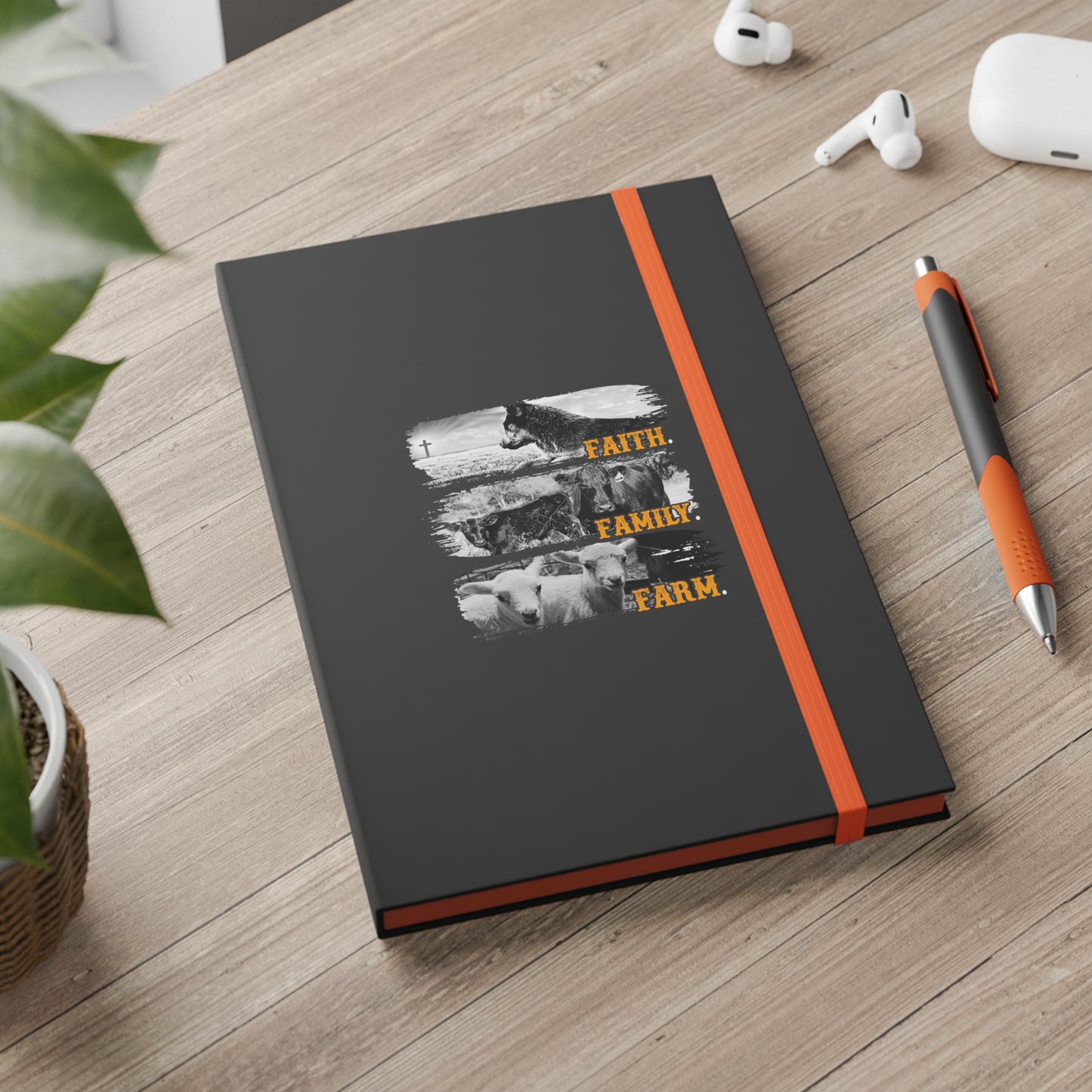 Color Contrast Notebook - Ruled