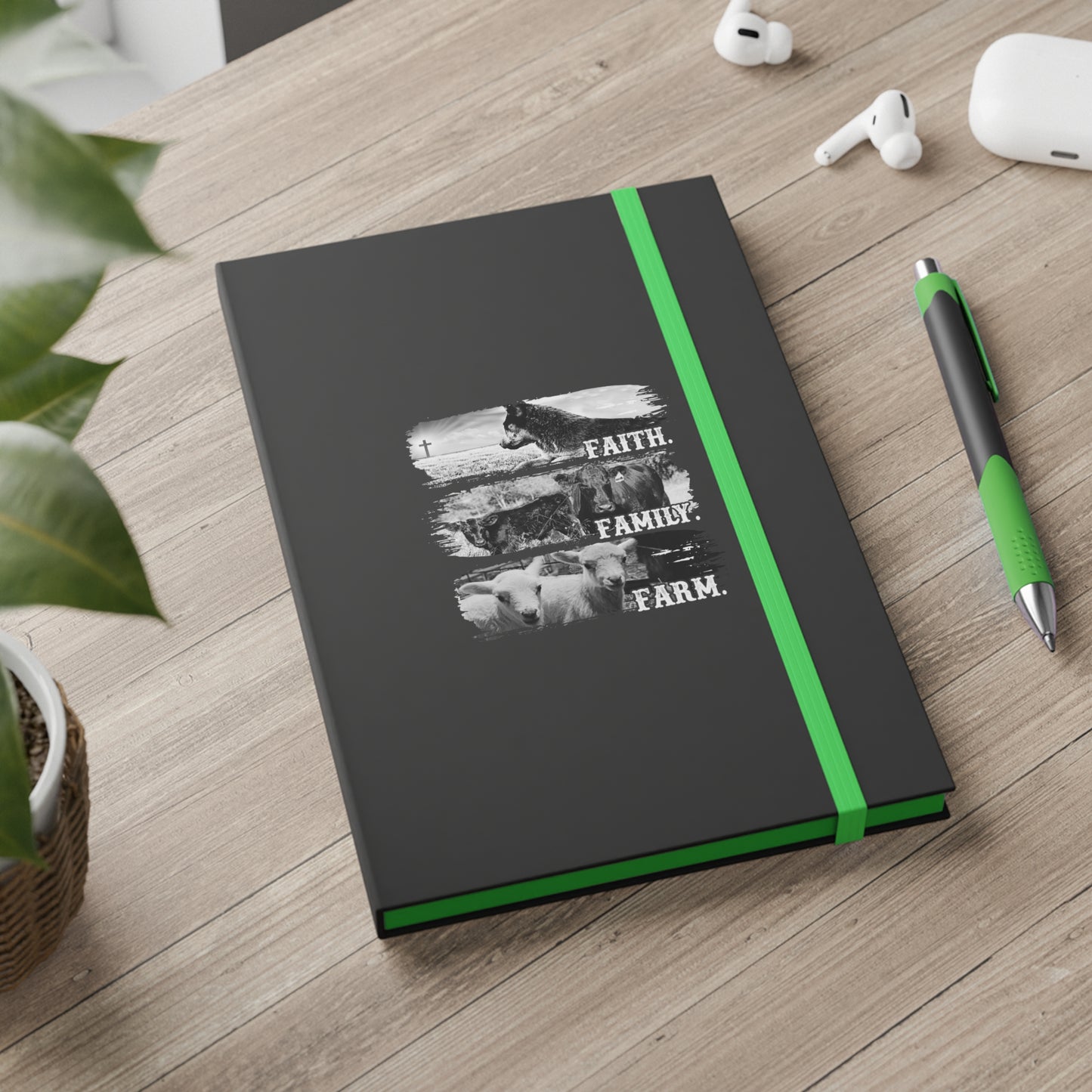 Color Contrast Notebook - Ruled