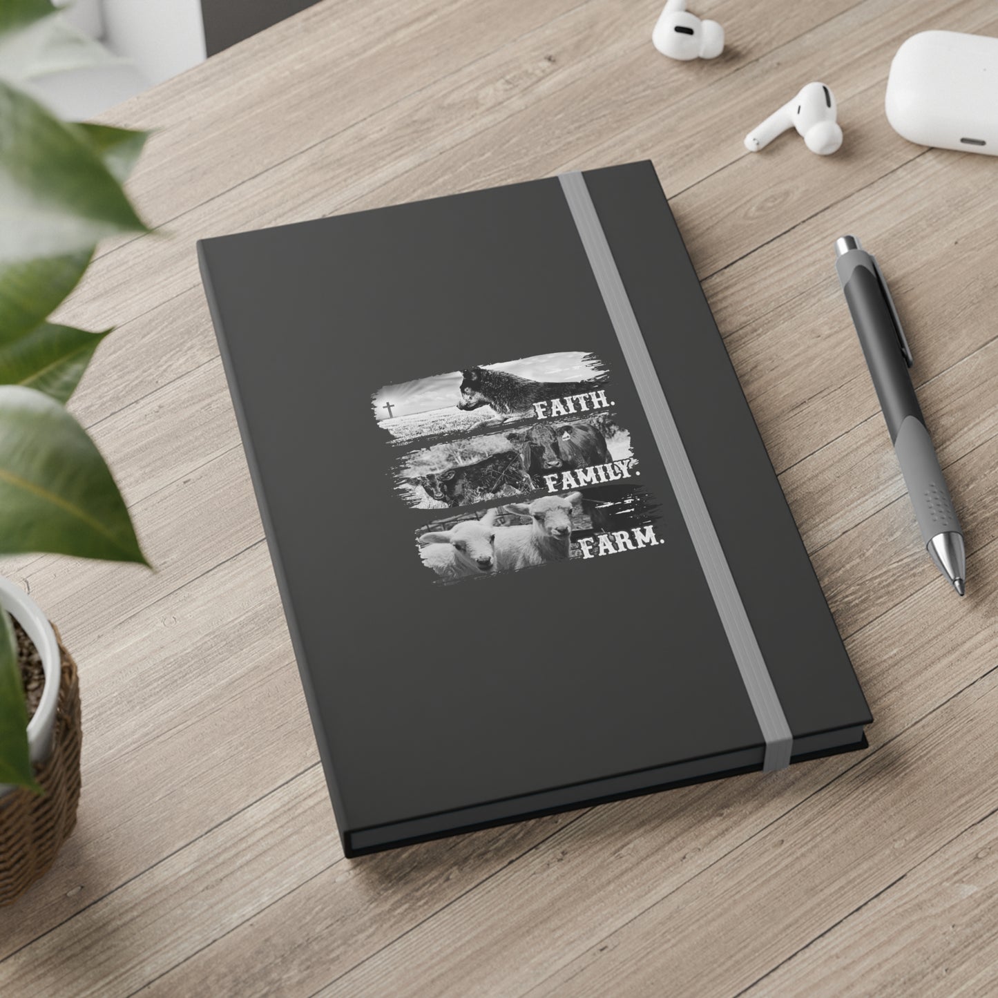 Color Contrast Notebook - Ruled