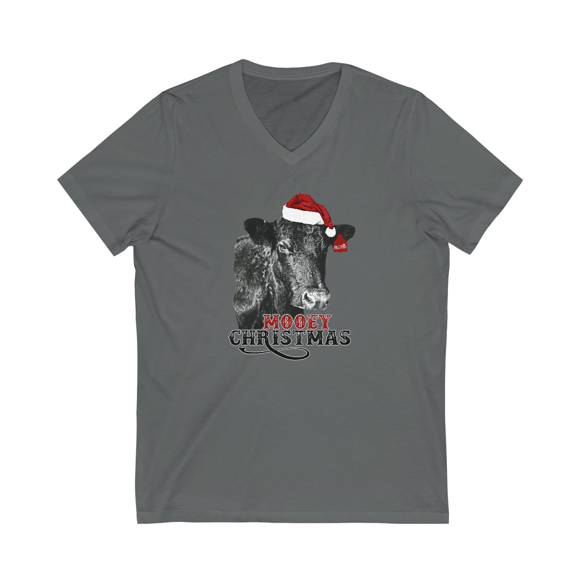 Unisex Jersey Short Sleeve V-Neck Tee