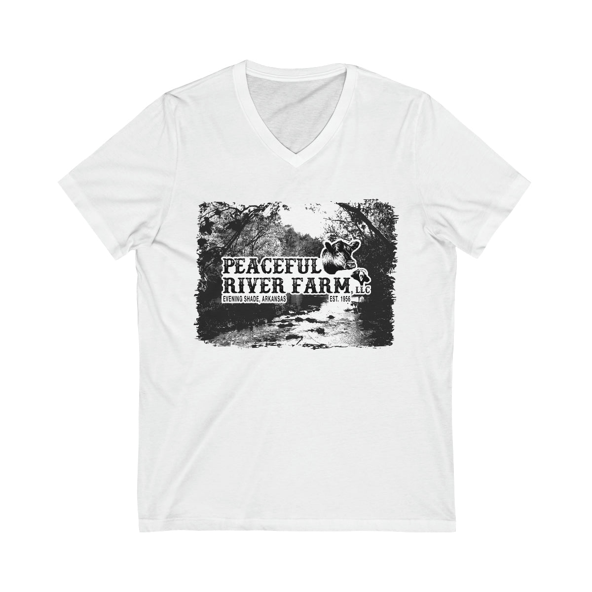 Peaceful River Farm Tee