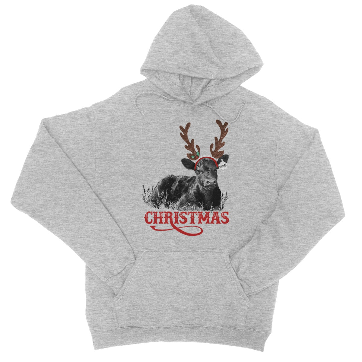 Christmas Calf College Hoodie