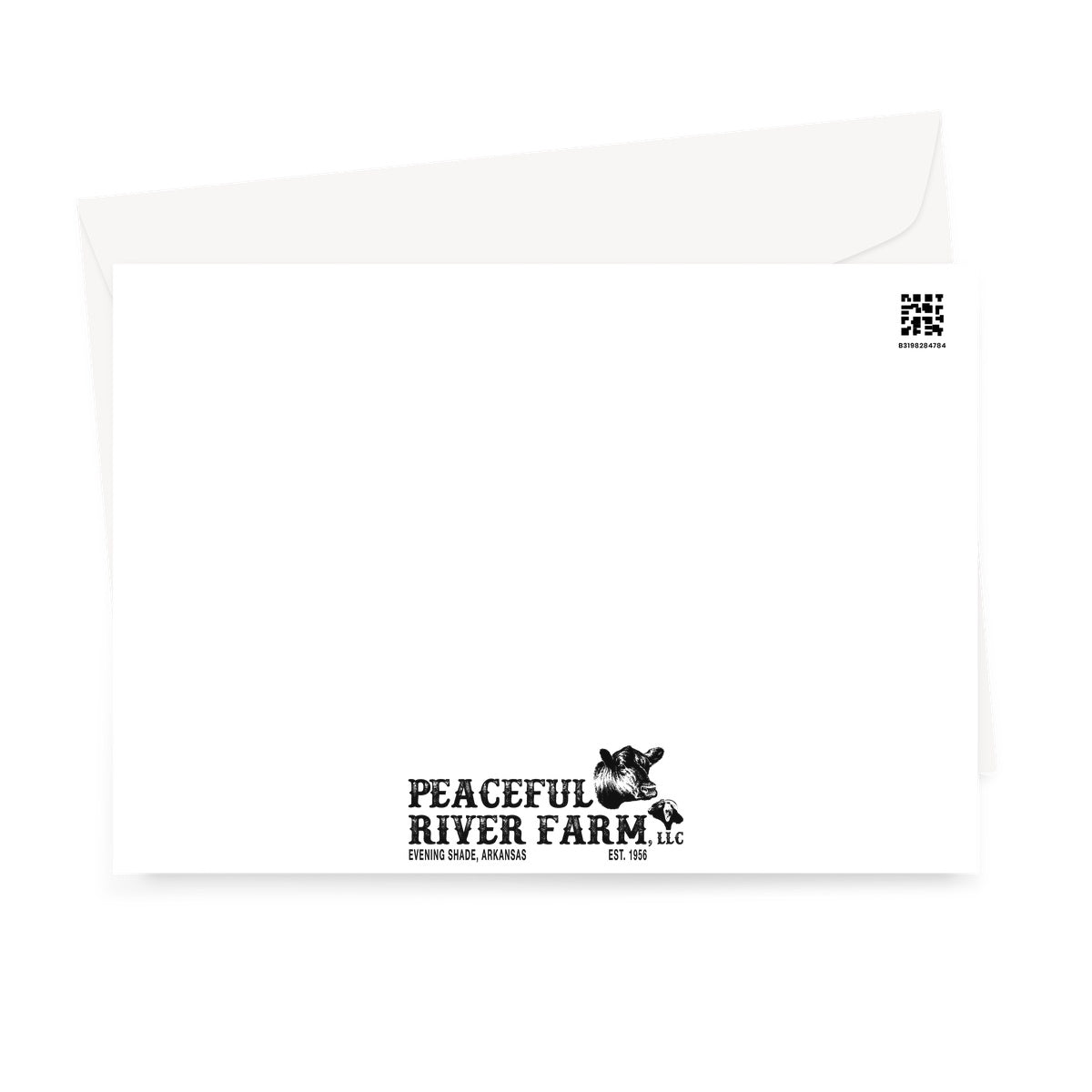 Farm Logo Greeting Card