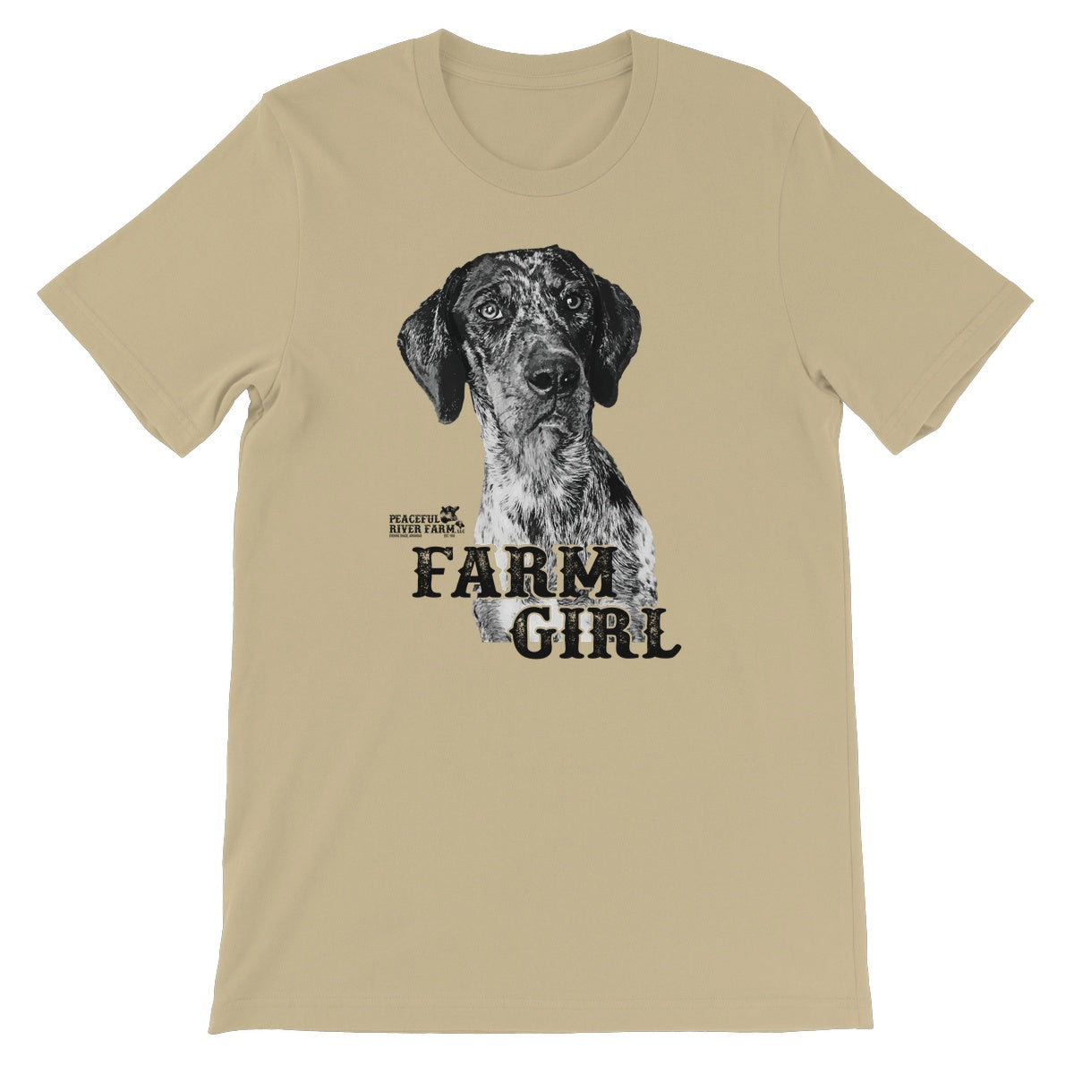 Farm Girl Unisex Short Sleeve T-Shirt