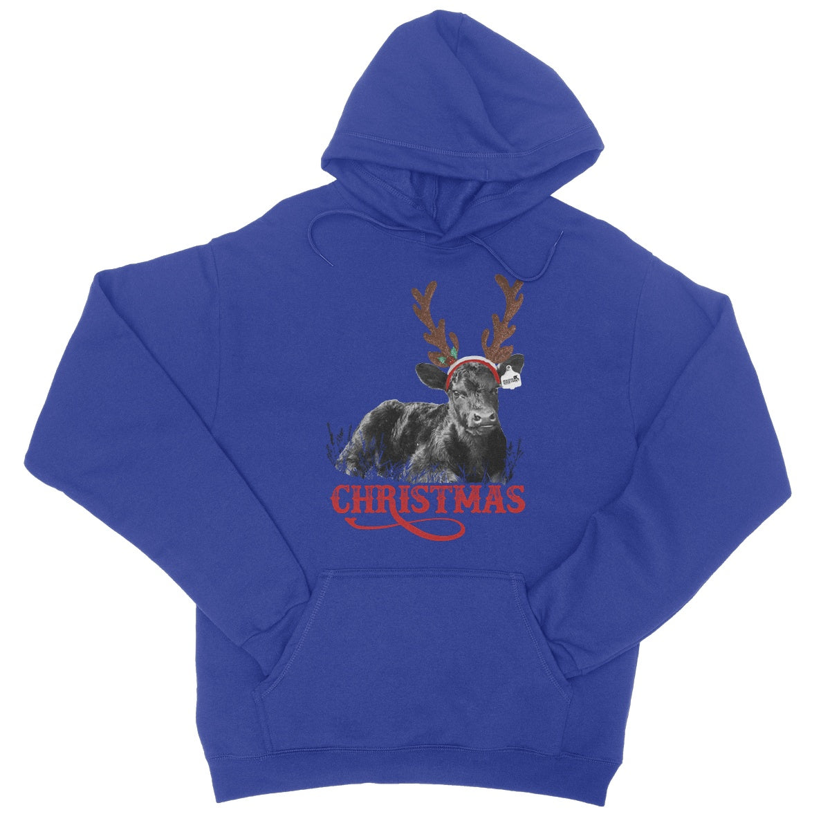 Christmas Calf College Hoodie