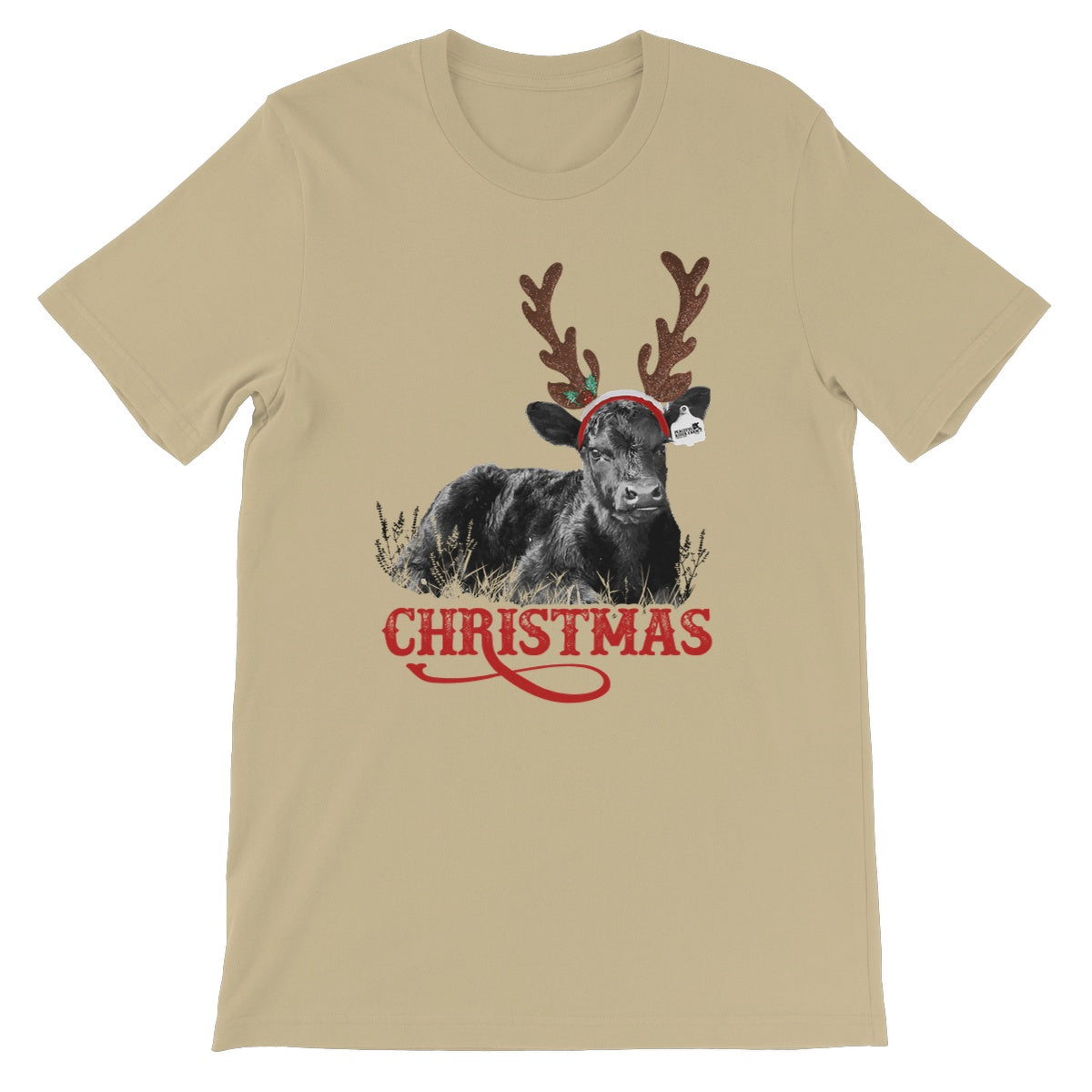 Christmas Calf Unisex Short Sleeve T-Shirt