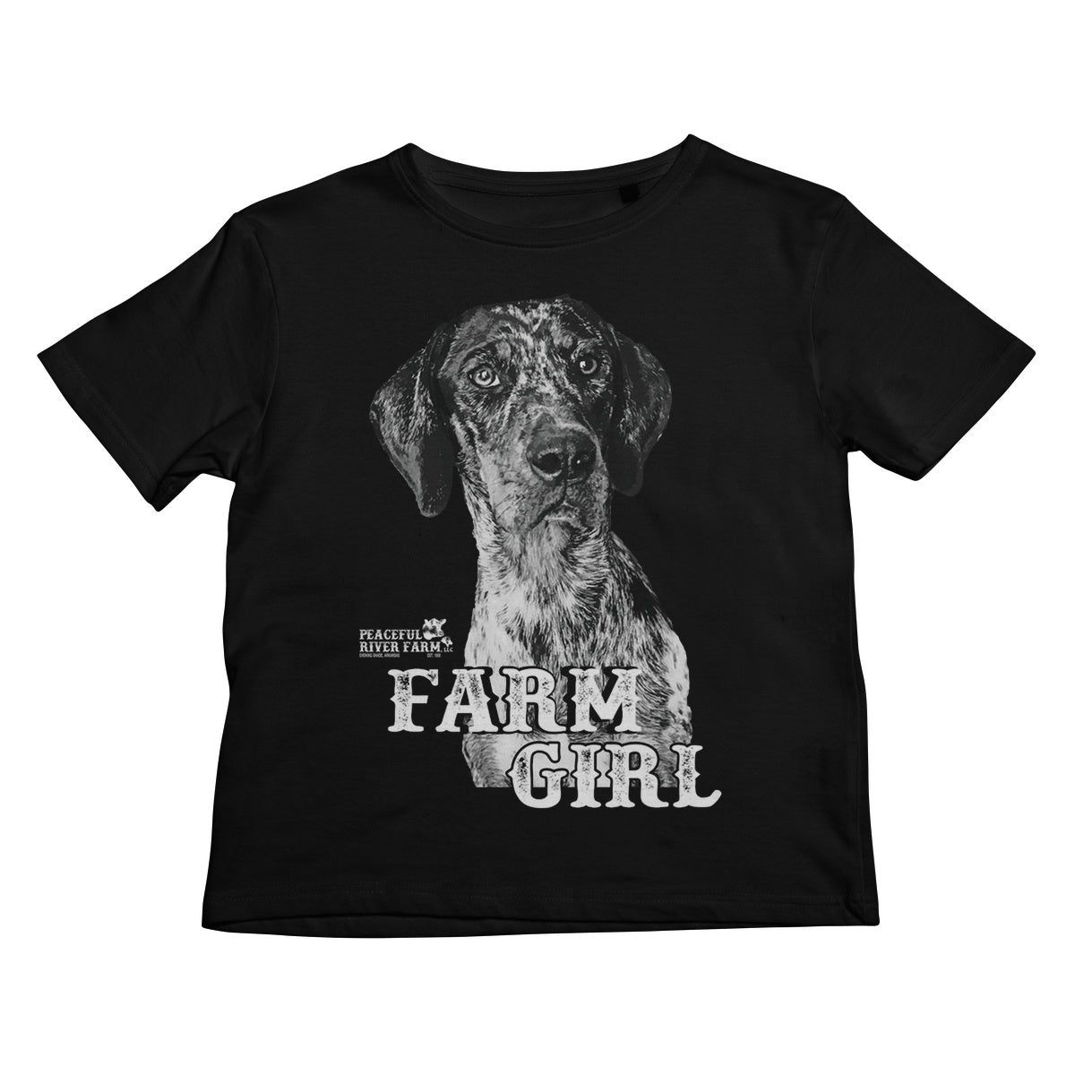 Farm Girl Kids T-Shirt