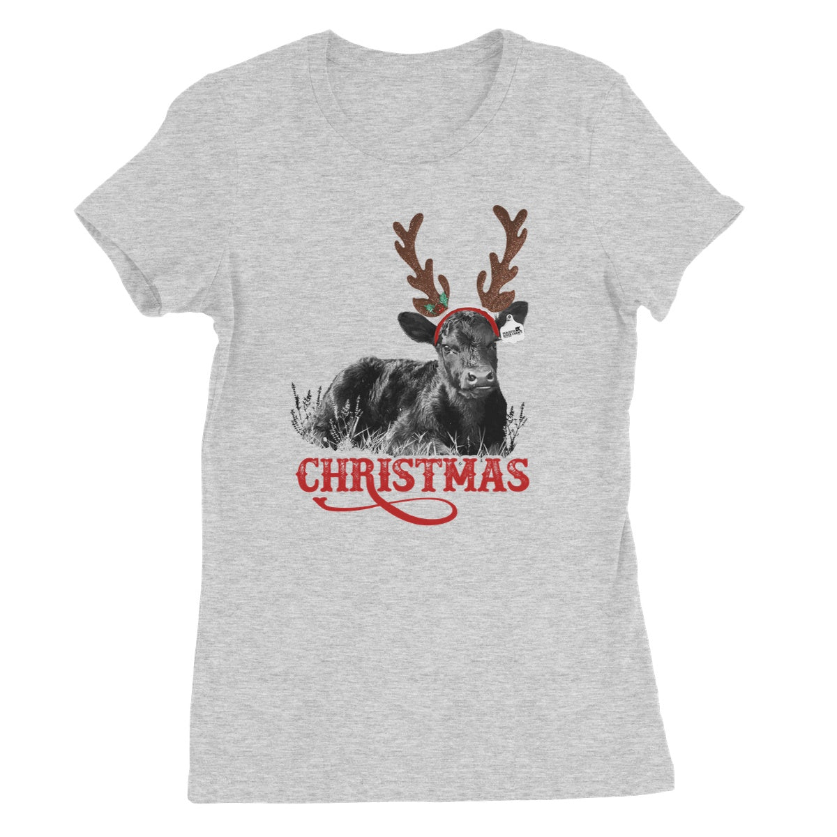 Christmas Calf Women's Favourite T-Shirt