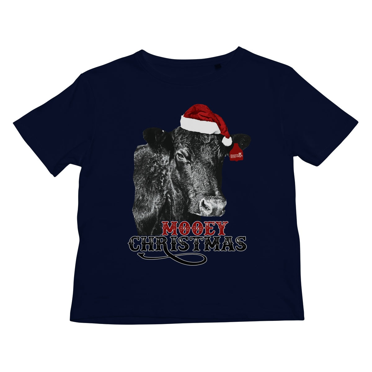 Mooey Christmas Kids T-Shirt