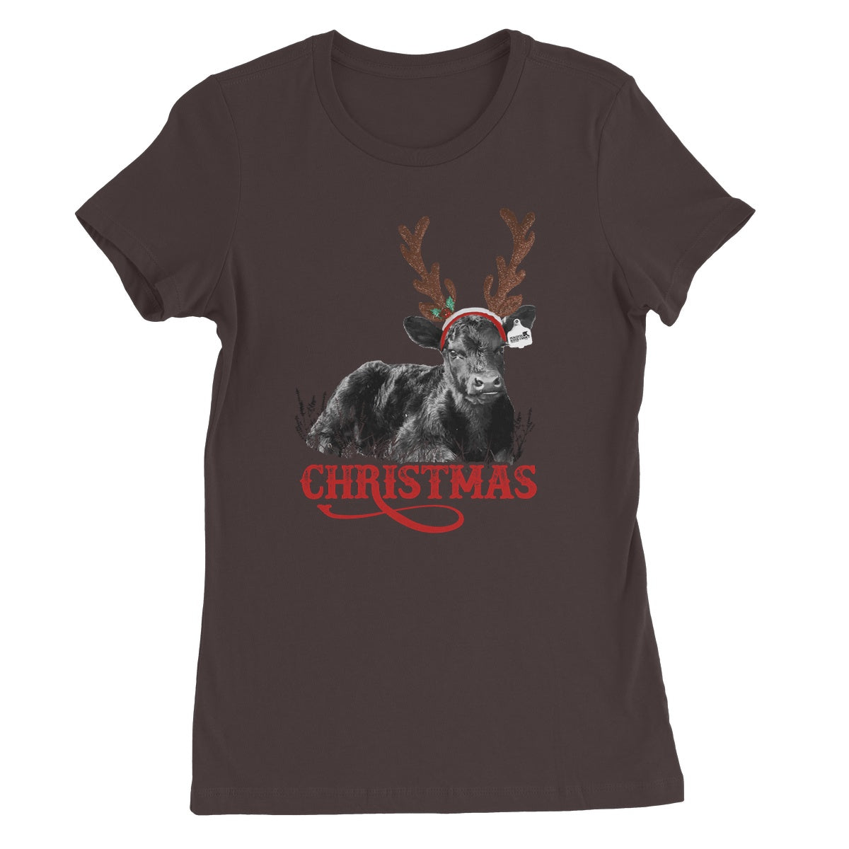 Christmas Calf Women's Favourite T-Shirt