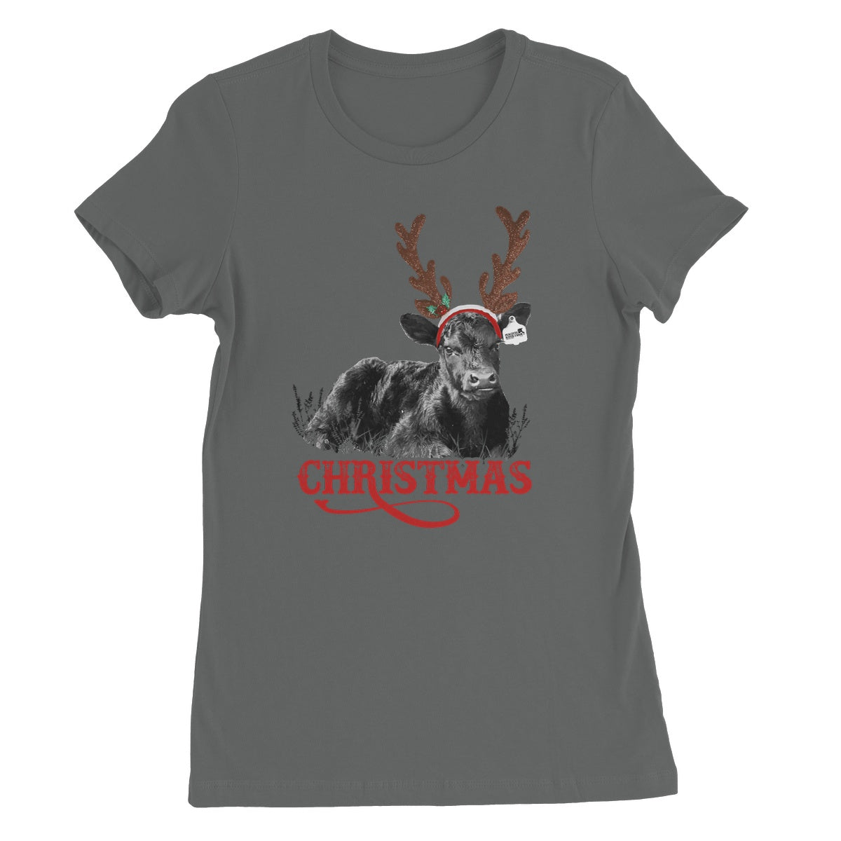 Christmas Calf Women's Favourite T-Shirt