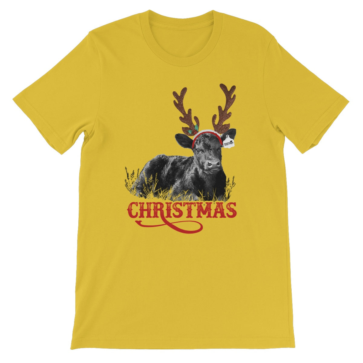 Christmas Calf Unisex Short Sleeve T-Shirt