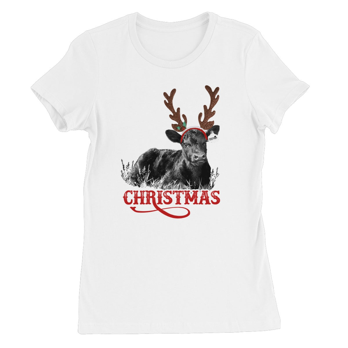 Christmas Calf Women's Favourite T-Shirt
