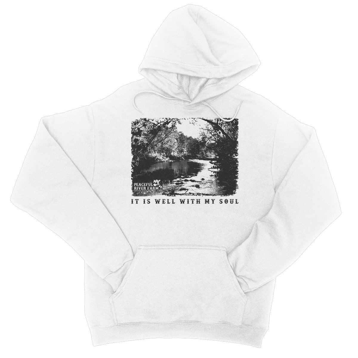 It Is Well With My Soul College Hoodie