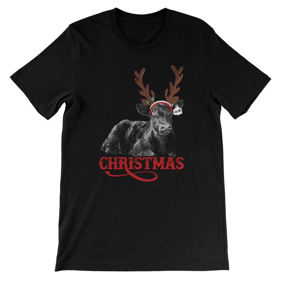 Christmas Calf Unisex Short Sleeve T-Shirt