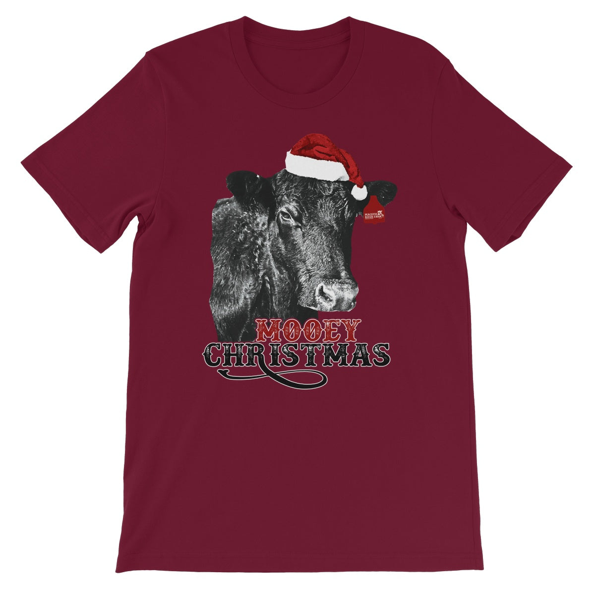 Mooey Christmas Unisex Short Sleeve T-Shirt