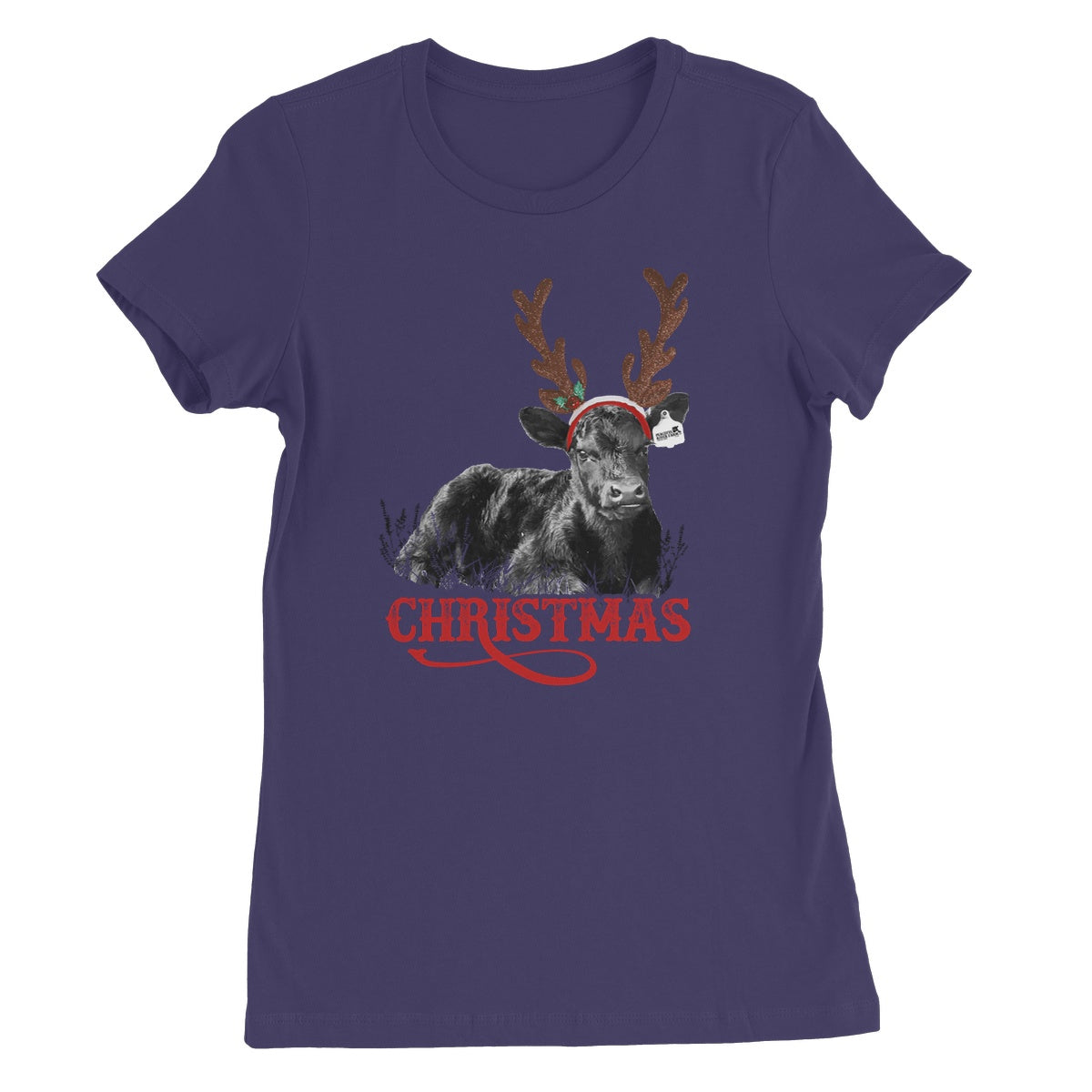 Christmas Calf Women's Favourite T-Shirt