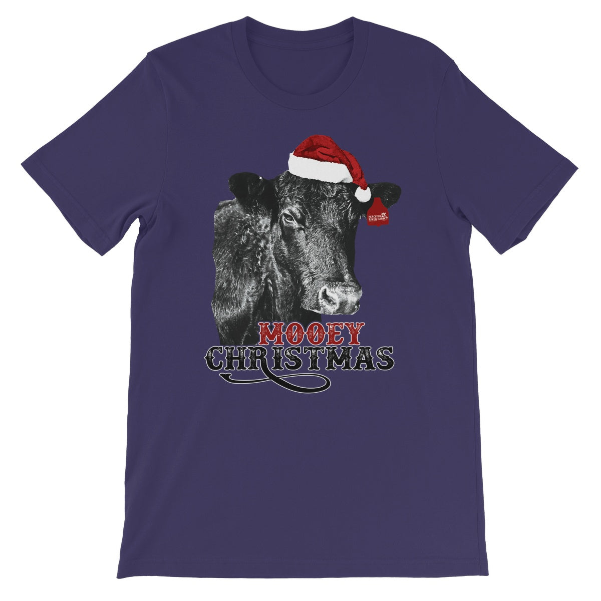 Mooey Christmas Unisex Short Sleeve T-Shirt