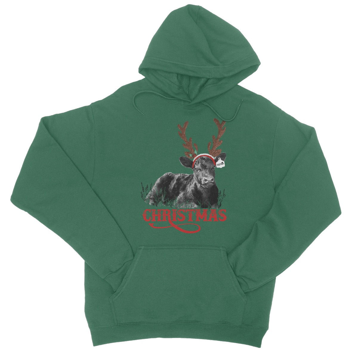 Christmas Calf College Hoodie