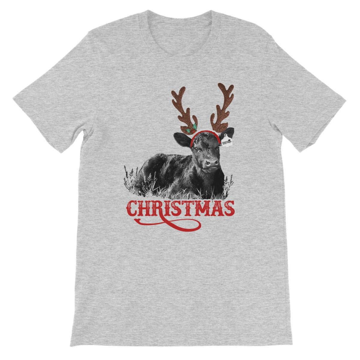 Christmas Calf Unisex Short Sleeve T-Shirt