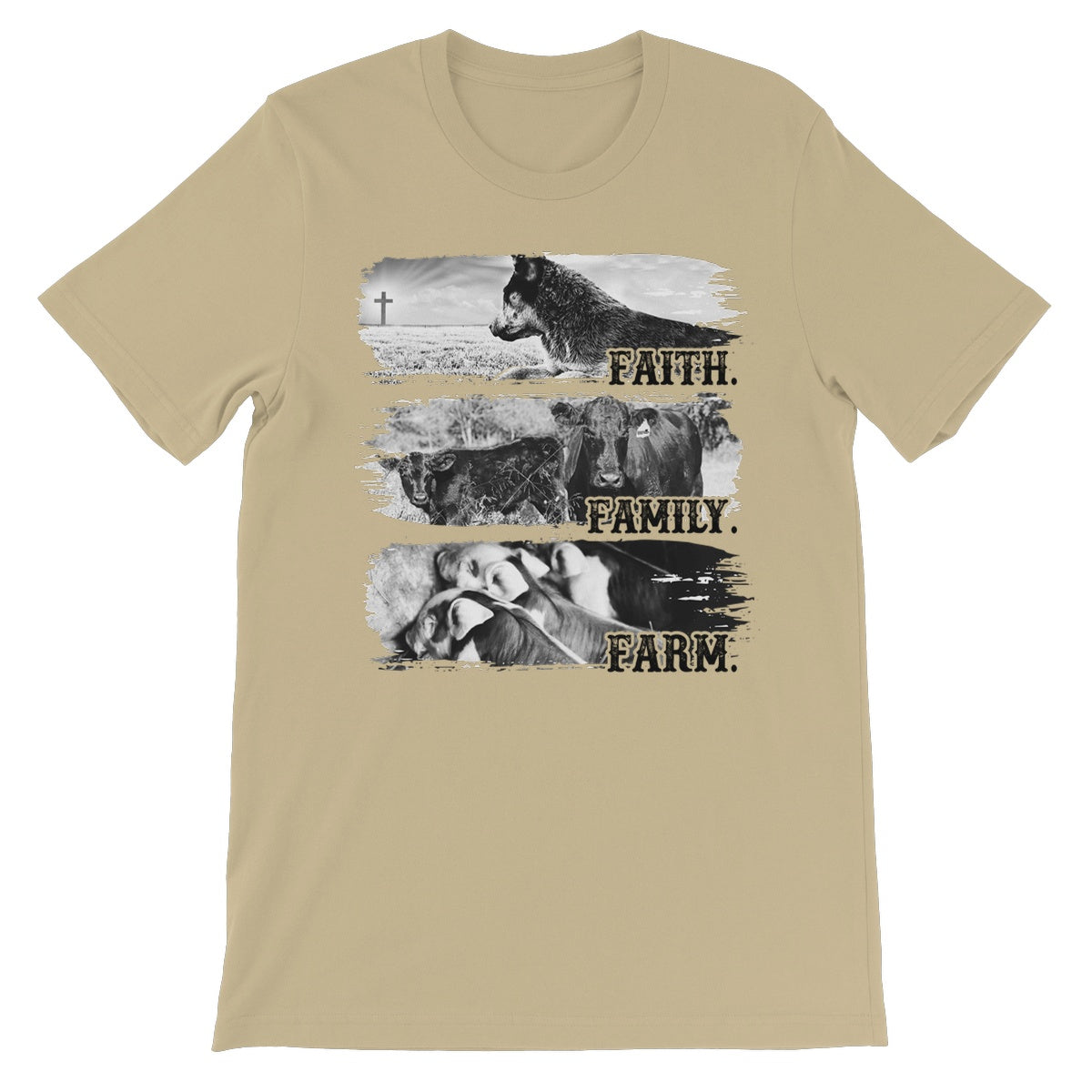 Faith.Family.Farm. Unisex Short Sleeve T-Shirt