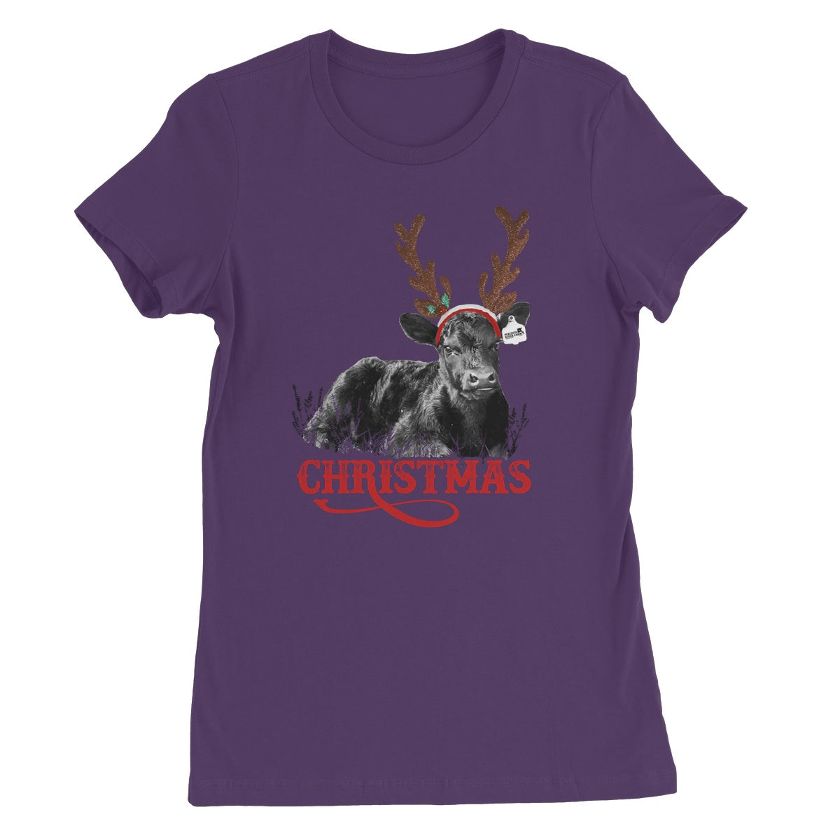 Christmas Calf Women's Favourite T-Shirt