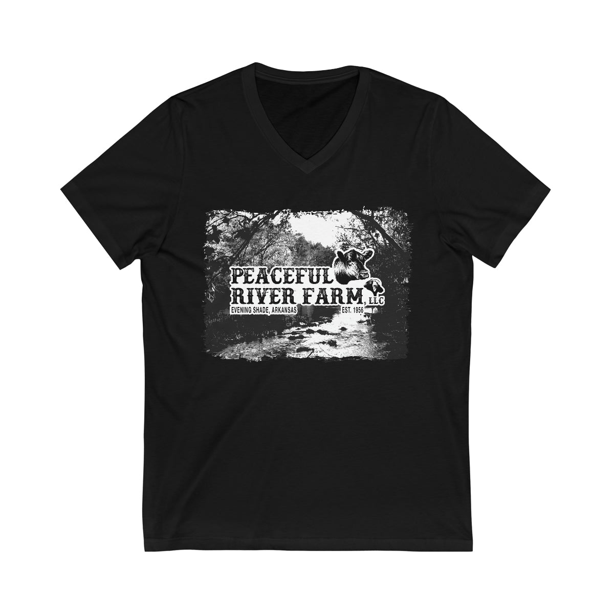 Peaceful River Farm Tee