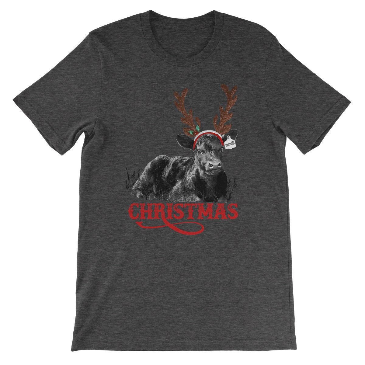 Christmas Calf Unisex Short Sleeve T-Shirt