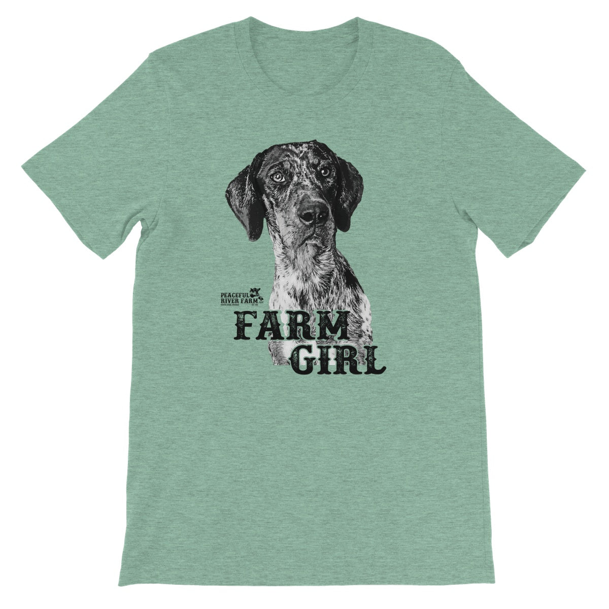 Farm Girl Unisex Short Sleeve T-Shirt