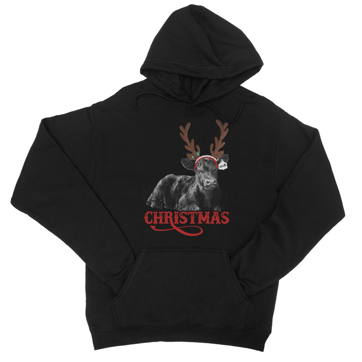 Christmas Calf College Hoodie