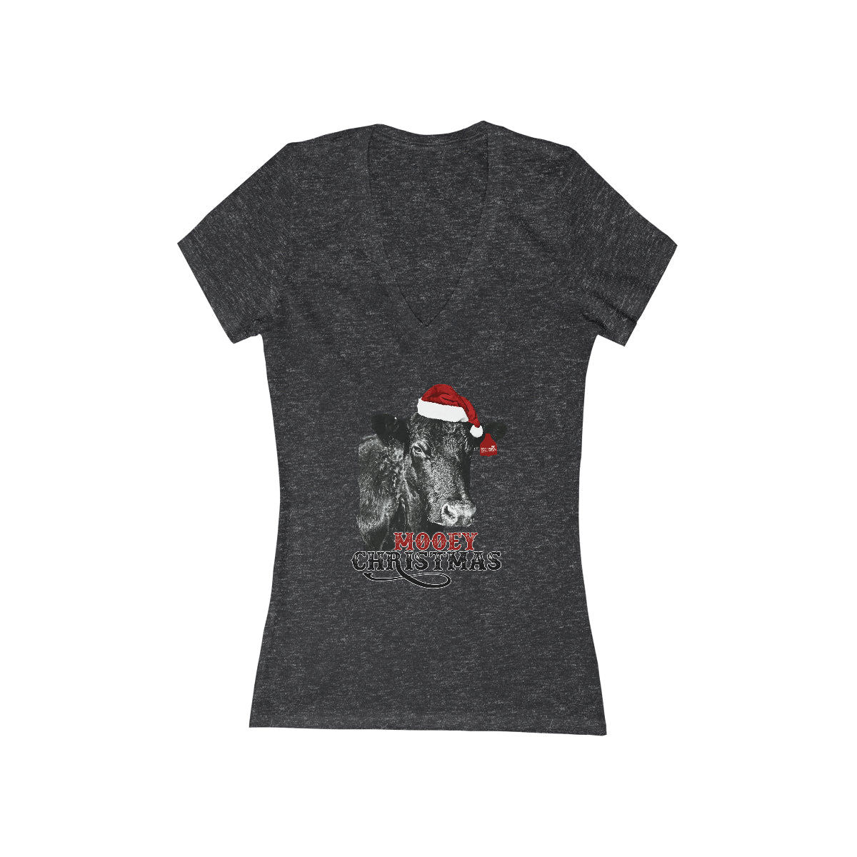 Women's Jersey Short Sleeve Deep V-Neck Tee