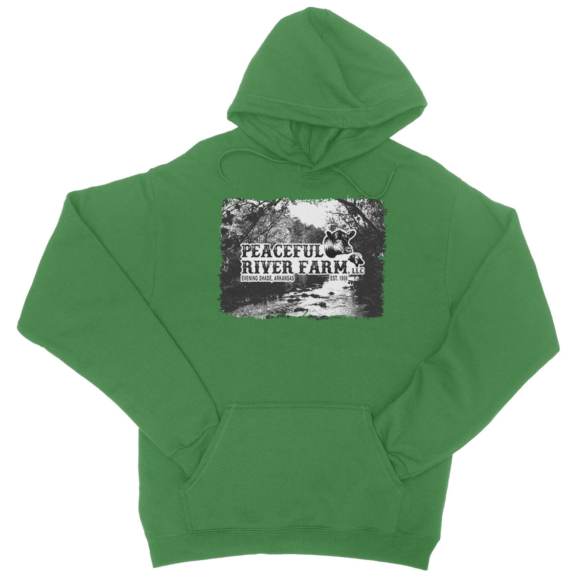 Peaceful River Farm College Hoodie