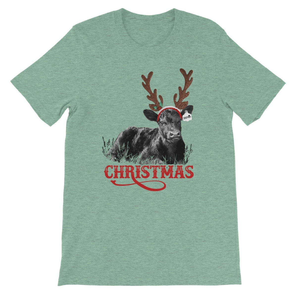 Christmas Calf Unisex Short Sleeve T-Shirt