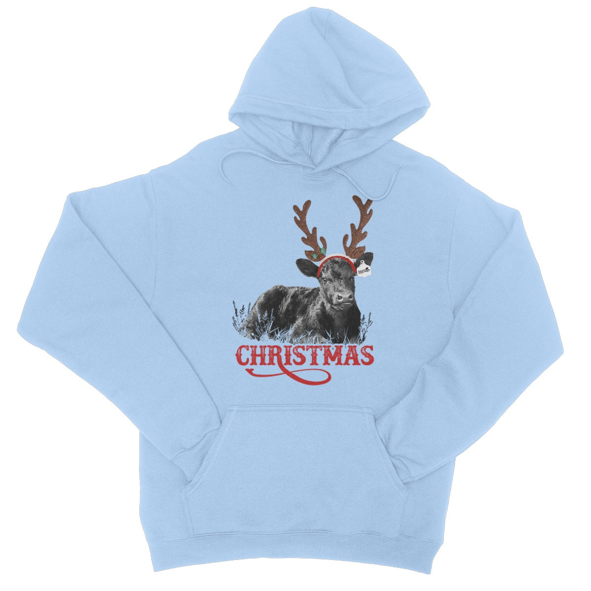 Christmas Calf College Hoodie