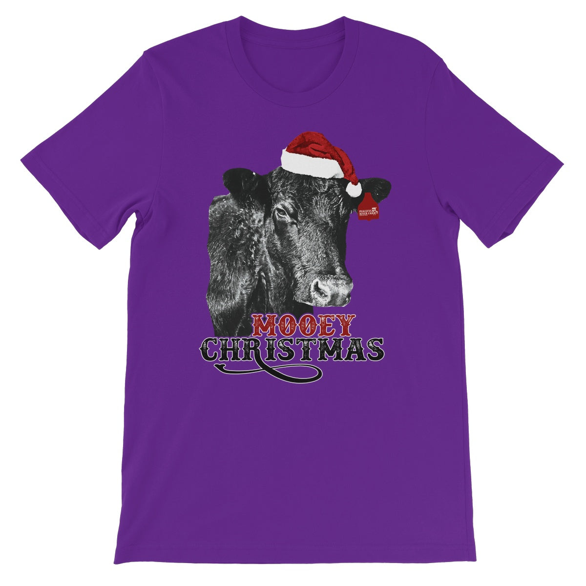 Mooey Christmas Unisex Short Sleeve T-Shirt