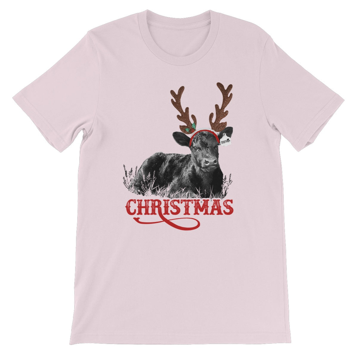 Christmas Calf Unisex Short Sleeve T-Shirt