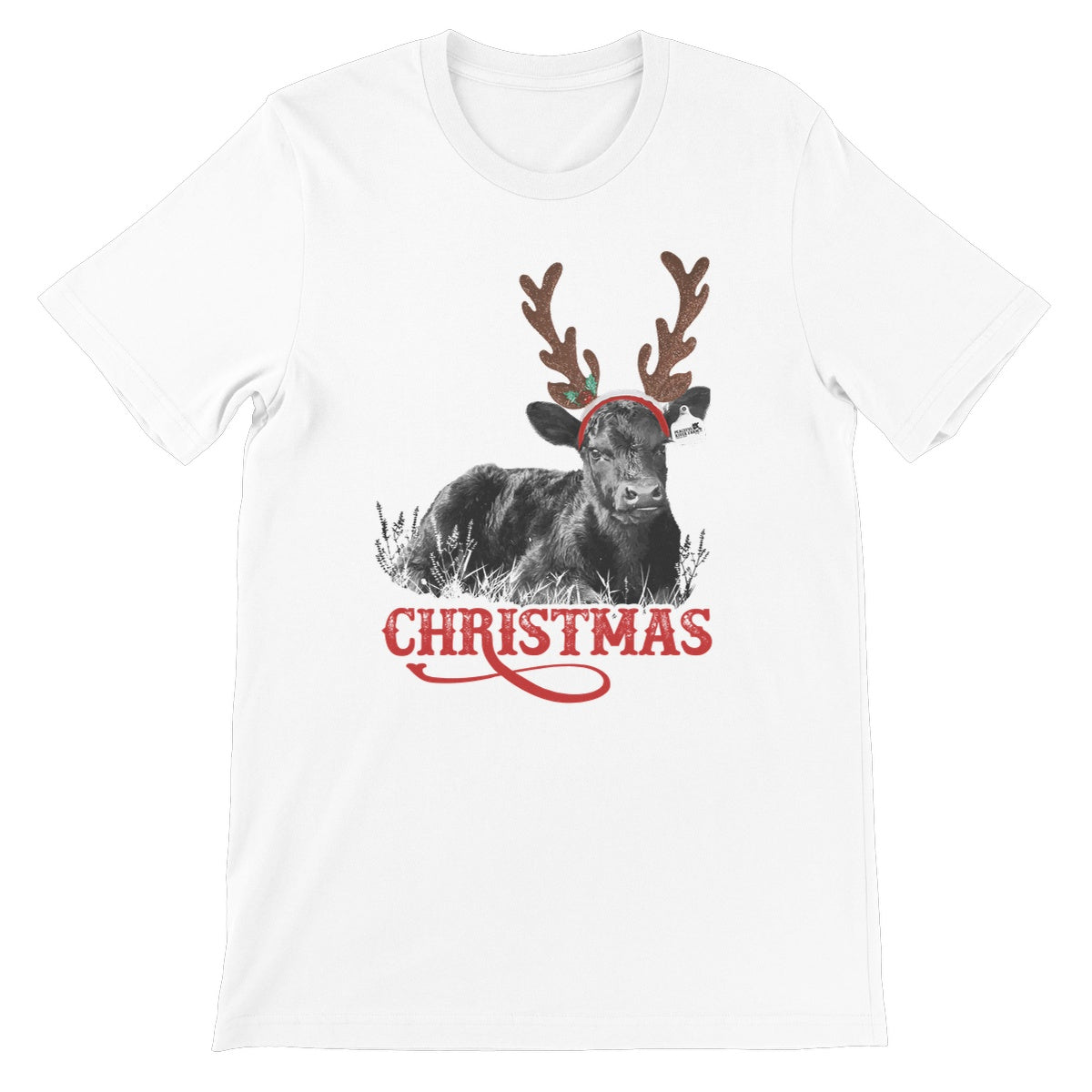 Christmas Calf Unisex Short Sleeve T-Shirt