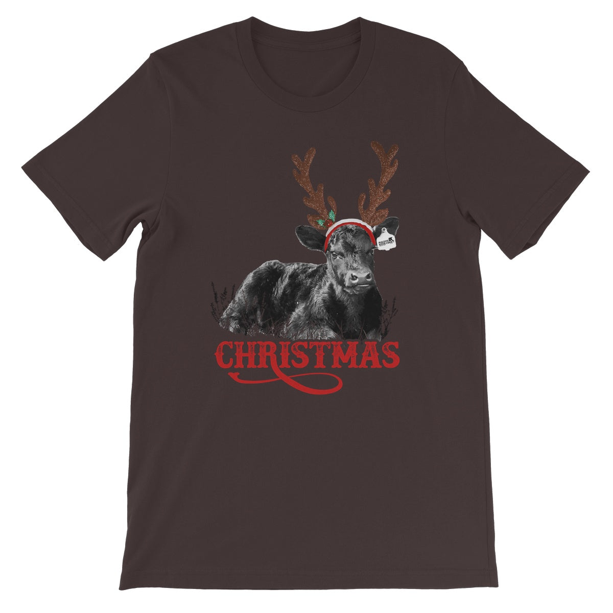 Christmas Calf Unisex Short Sleeve T-Shirt