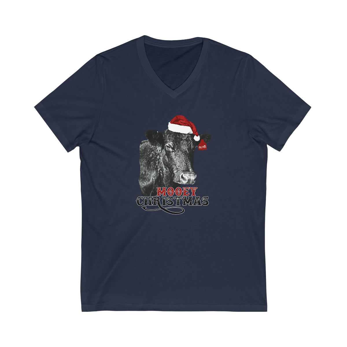 Unisex Jersey Short Sleeve V-Neck Tee