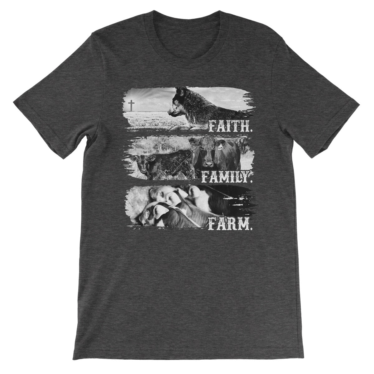 Faith.Family.Farm. Unisex Short Sleeve T-Shirt