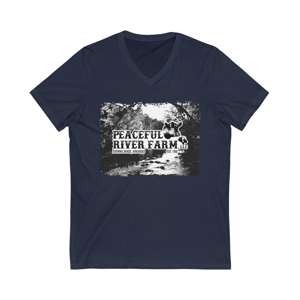 Peaceful River Farm Tee
