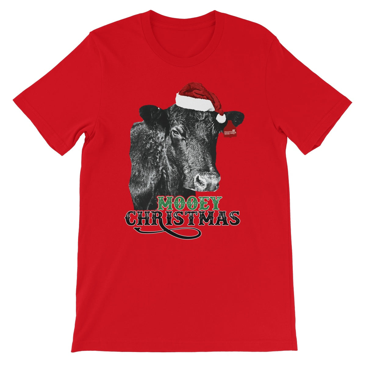 Mooey Christmas Unisex Short Sleeve T-Shirt