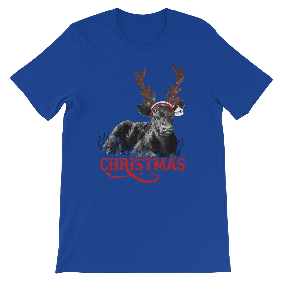 Christmas Calf Unisex Short Sleeve T-Shirt
