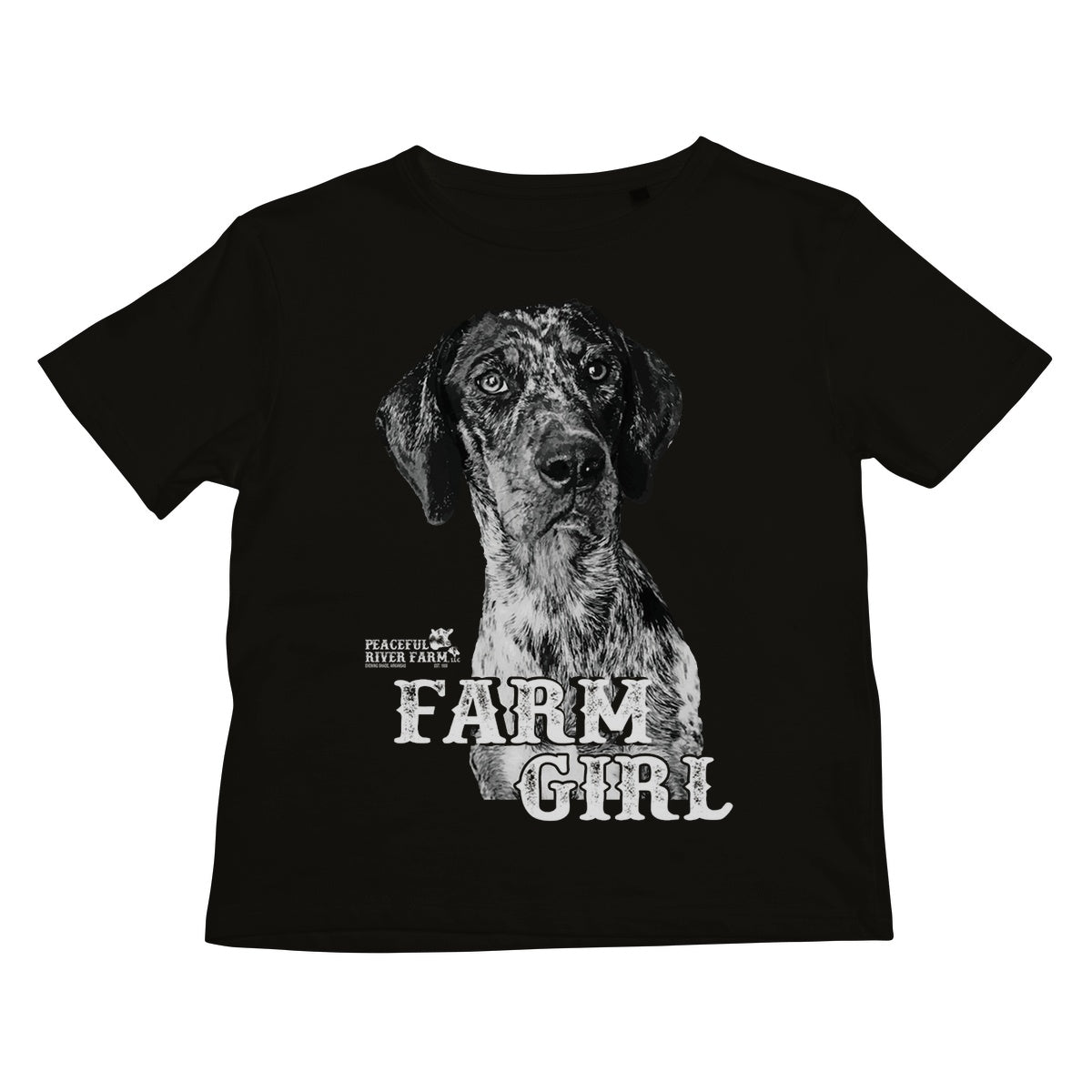 Farm Girl Kids T-Shirt