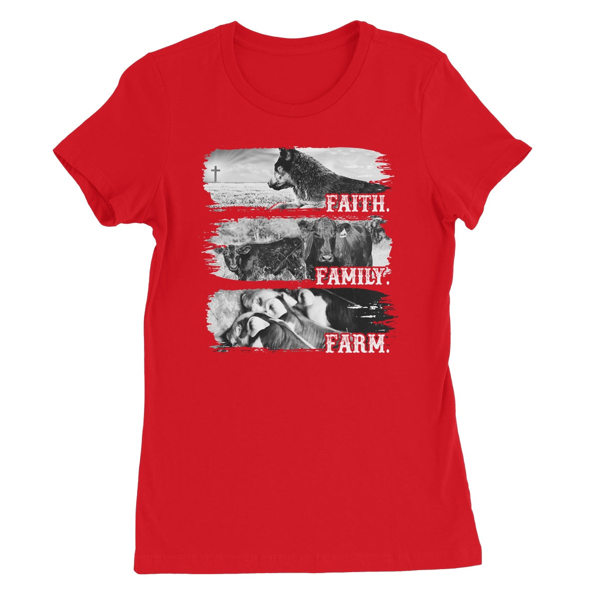 Faith.Family.Farm. Women's Favourite T-Shirt