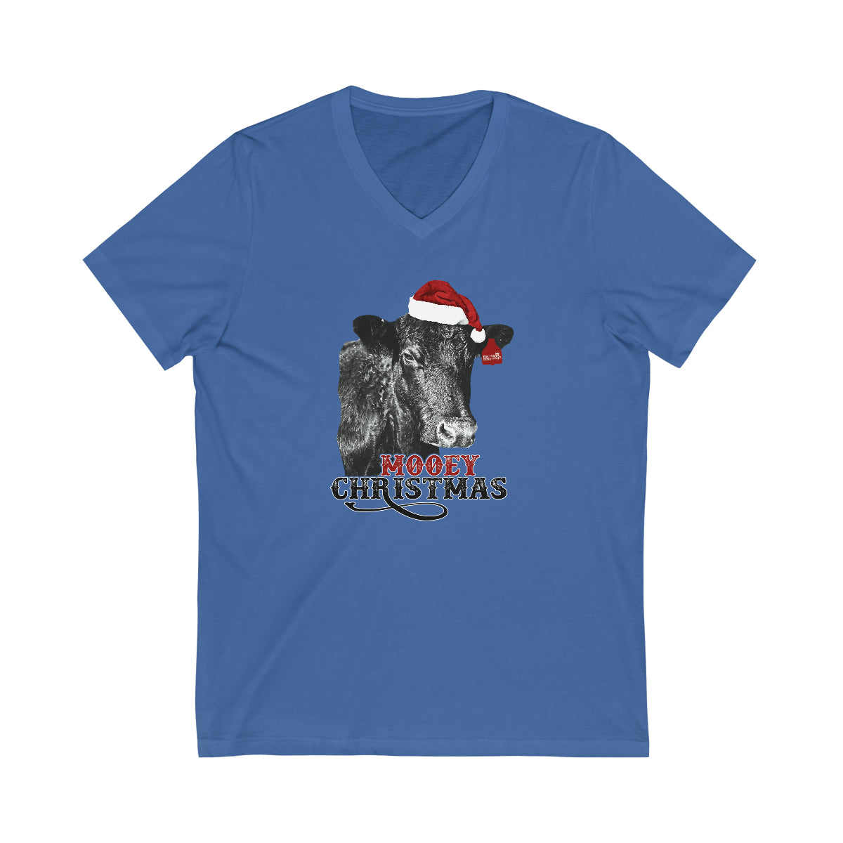 Unisex Jersey Short Sleeve V-Neck Tee