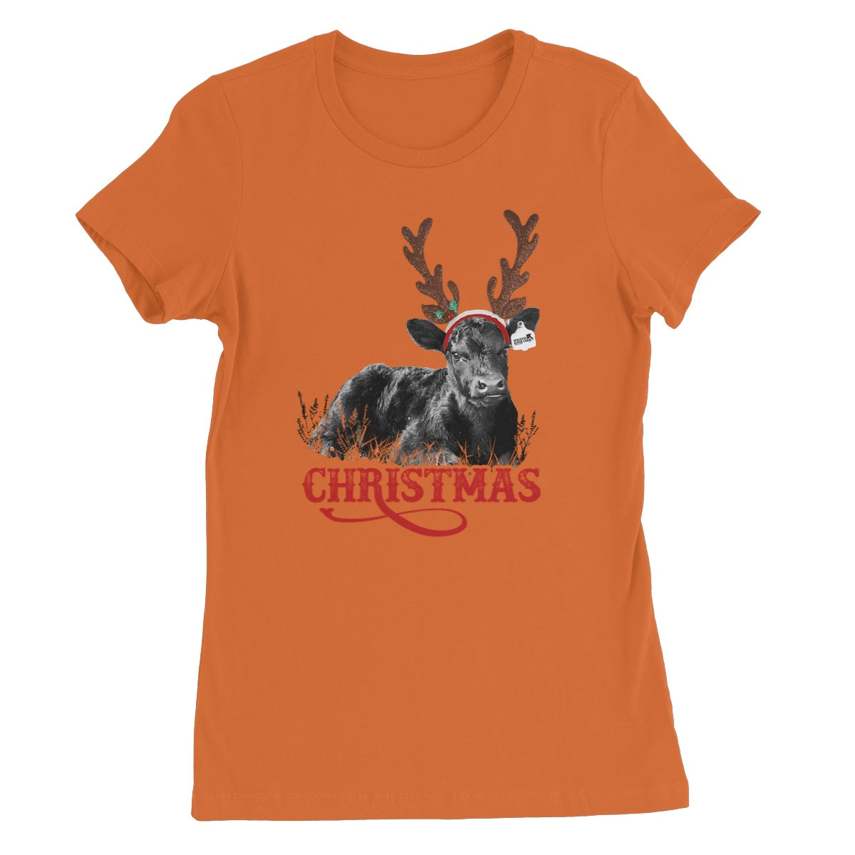 Christmas Calf Women's Favourite T-Shirt
