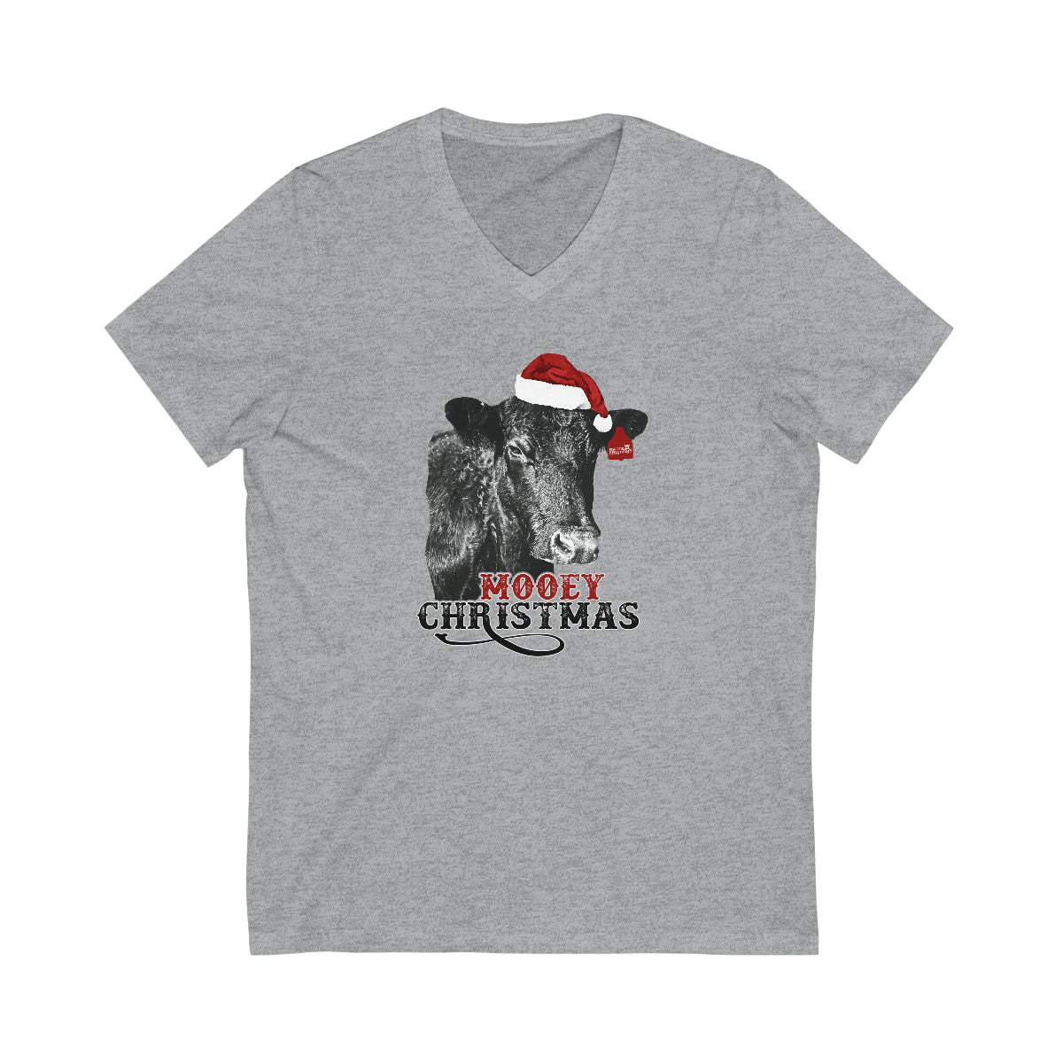 Unisex Jersey Short Sleeve V-Neck Tee