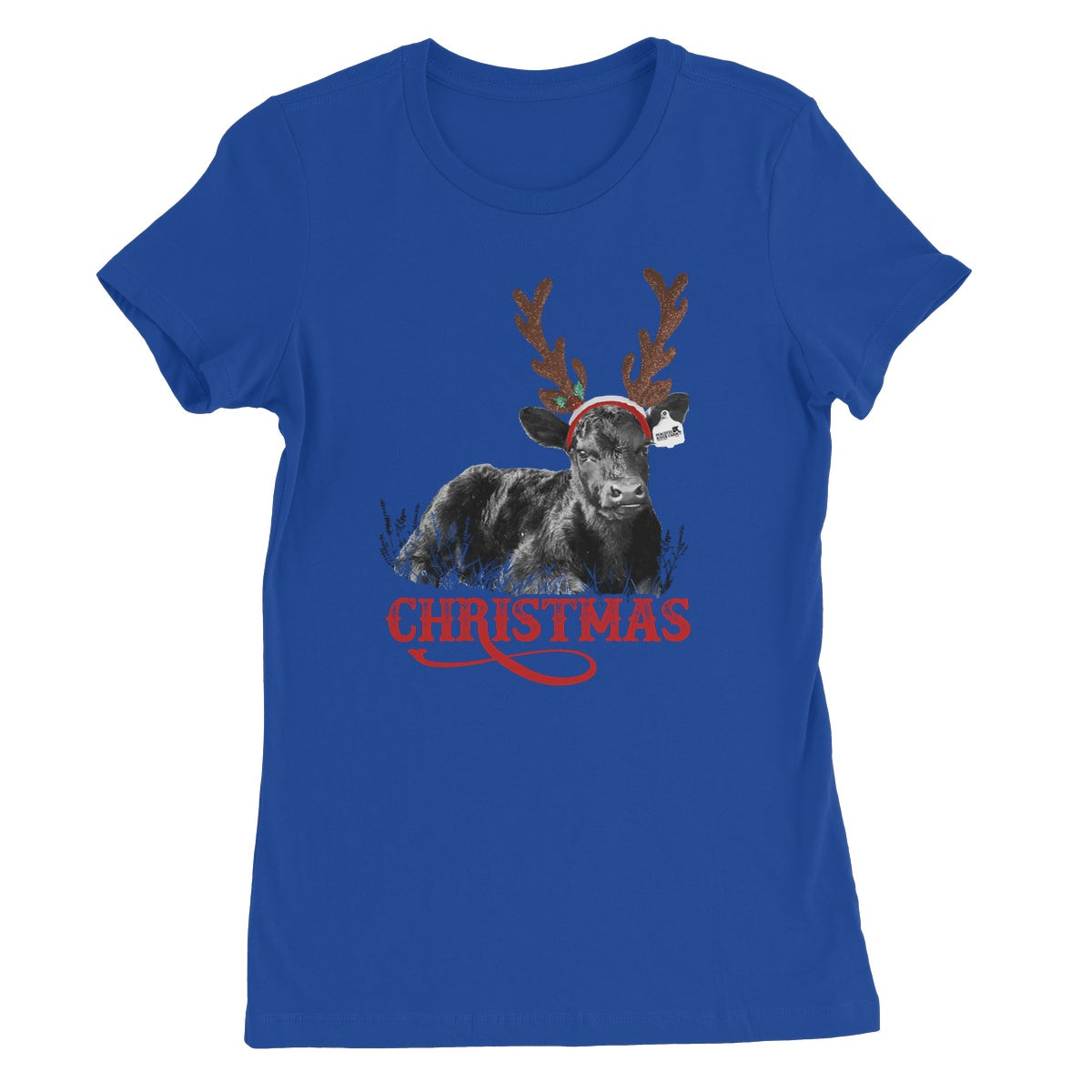 Christmas Calf Women's Favourite T-Shirt