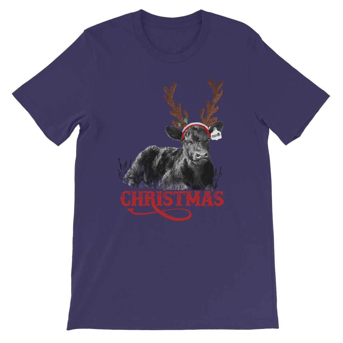 Christmas Calf Unisex Short Sleeve T-Shirt